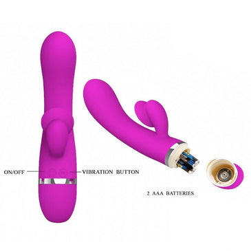 - Em Silicone C/ Motor Duplo e 30 Níveis de Vibração -- Seus Orgasmos Muito mais Intensos -Suas Clientes vão Adorar .....Um vibrador com anatomia... 