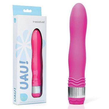Vibrador Soft Touch UAU! 21cmIrresistível!Potente e arrojado esse vibrador multivelocidade é o companheiro ideal das mulheres mais quentes. Delicado ele é revestido em soft touch... 
