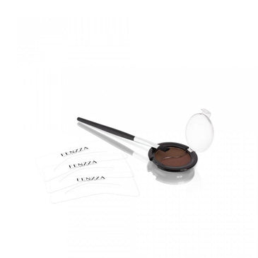 Delineador de Sobrancelhas 2 Cores com 3 Moldes Fenzza YQ113Delineador de Sobrancelhas 2 Cores com 1 pincel para aplicação e 3 moldes de sobrancelha.Contém:- Delineador... 