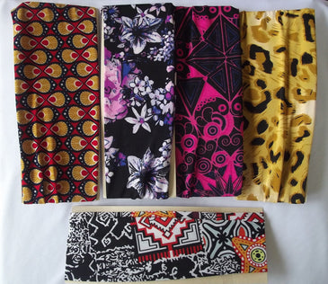  KIT COM 05 LINDOS TURBANTES SUPER FASHION, NÃO DESBOTA DIVERSAS ESTAMPAS TEMOS DIVERSAS ESTAMPAS E ALTA ROTATIVIDADE DE ESTOQUE,NÃO SENDO POSSÍVEL ESCOLHA DAS ESTAMPAS TECIDO: MALHA FRIA 