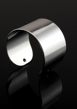 Kit com 3 Anéis de Inox Liso Ajustável da numeração 14-22 