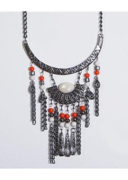 


Maxi colar com a pedra branco laranja. Material: Metal e pedra. Dimensões: 25x10 Peso: 30 gramas.


 