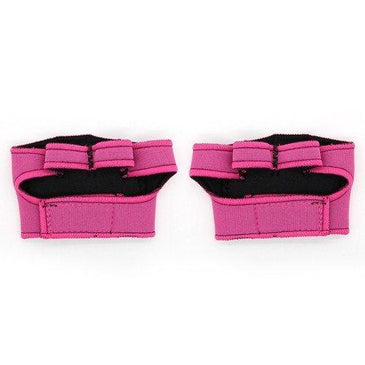 Protetor palmar em neoprene rosa indicado para vários tipos de atividades físicas.  