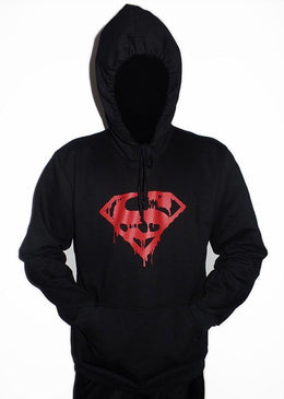 Blusa Moletom SUPER MANCom bolso canguru e Capuz, Tem modelagem reta, mangas longas e estampa feita em produto de melhor qualidade que existe hoje no mercado, estampa... 
