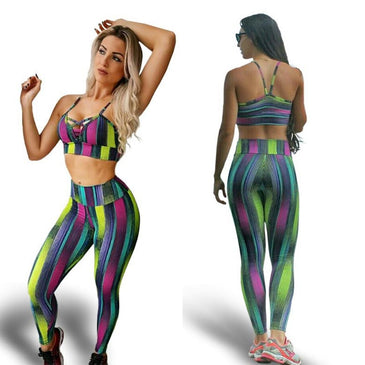 Anúncio de Kit Conjunto 01 Legging + 01 Top na mesma estampa do anúncioSerá enviado o Conjunto com as peças do mesmo tamanho.No caso, se... 