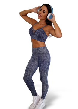 Calça Legging confeccionada em Supplex Poliamida Fitness com fio de elastano da marca Lycra Original de alta qualidade para academia e para o uso no seu dia a dia! Tecido em Supplex... 