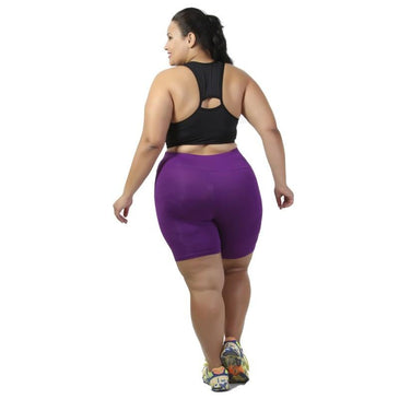 Bermuda Plus Size ideal para caminhada e para ir a academia, ótima elasticidade, e não fica transparente. Sem contar que o tecido e muito confortável.Composição:Tecido:Poliamida 90%... 
