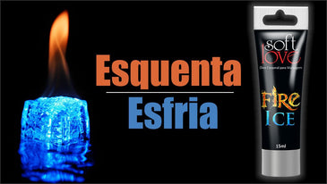 Fire & Ice Bisnaga 15ml - Softlove Compre no atacado e tenha uma margem de lucro maior! Ótimo produto para revenda com margens de lucro... 