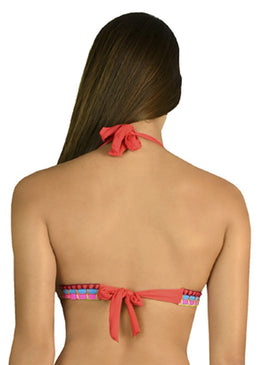 Top Angel, detalhes em crochet nas laterais.Ótima opção para este verão!Uma boa praia começa com Pitanga!Composição: 90% poliamida 10% elastano - Forro: 100% poliamid 