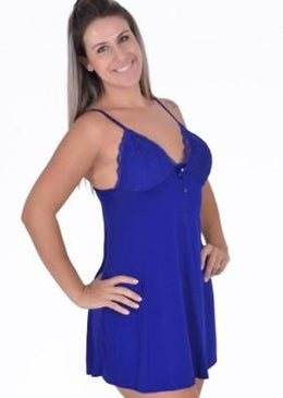 Camisola Dandara Lilypink confeccionada em jersey, confortável, tecido super macio,  de secagem rápida, alça regulável com renda no busto e ótimo caimento. Bojo em renda... 