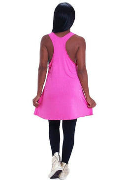 BLUSA MICHELE ESTAMPADA EM SILK NA LATERAL, CONFECCIONA EM RADIOSA, COSTAS COM DECOTE NADADOR, UMA MODELAGEM GRANDE E SOLTINHA  PARA UM TREINO CONFORTÁVEL E ESTILOSO.BLUSA BARBARA... 