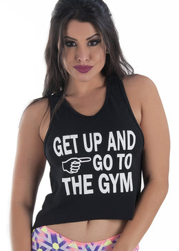 Camiseta Fitness Cropped, fabricada em tecido Furadinho, malha de algodão super confortável, com pequenos furos para maior respirabilidade, de excelente qualidade e toque macio. Super fresquinha, ideal para treinar e fica super estilosa! A camiseta fitness possui ainda lindo... 