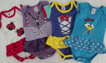 Kit 05 de Body Infantil Temos mais de 30 estampas em estoque NÃO É POSSÍVEL ESCOLHER ESTAMPA!! NÃO SERÁ ENVIADO ESTAMPAS REPETIDAS Informar TAMANHO e se deseja MENINO ou... 