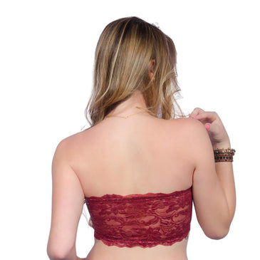 Sutiã Carol Top Renda com Bojo Tomara que Caia Lingerie FaixaEste lindo top com Bojo tomara que caia esbanja conforto e beleza. Os detalhes na... 