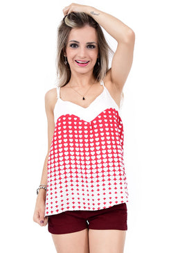 Blusa viscose detalhe liso, alça com regulagem modelagem ajustada.                                 ... 