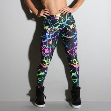 Fusô estampada fitness em poliamida Santa Constância. Marca: Carioca FitComposição: 90% Poliamida e 10% Elastano 