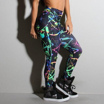 Fusô estampada fitness em poliamida Santa Constância. Marca: Carioca FitComposição: 90% Poliamida e 10% Elastano 