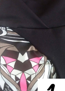 Calça com faixa   cós cruzado. Estampas coloridas pra alegrar seu dia a dia. Feita em suplex, tecido de média compressão que deixa você segura e... 