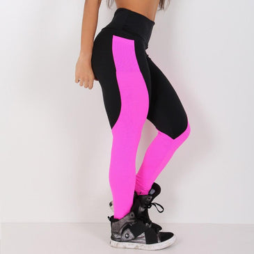 Calça para academia em tecido de poliéster com bolso porta celular confeccionado em tela. Marca: Carioca FitComposição: 90% Poliéster e 10% Elastano 