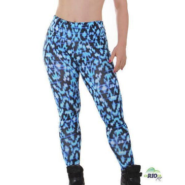 Legging Fusô em Poliamida Light Estampada na frente e Suplex  nas costas com cós alto. Marca: Carioca FitComposição: 90% Poliamida 10% Elastano 