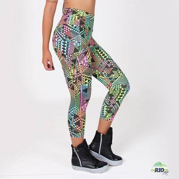 Legging fitness com tapa bumbum.  Marca: Carioca FitComposição: 90% Poliéster e 10% Elastano 