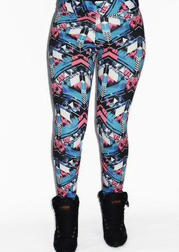 Calça Legging Suplex Estampada Calça legging Cintura Média. feita para mulheres que prezam o bom gosto na hora de praticar exercícios e também casual. Super Confortável e tecido de... 