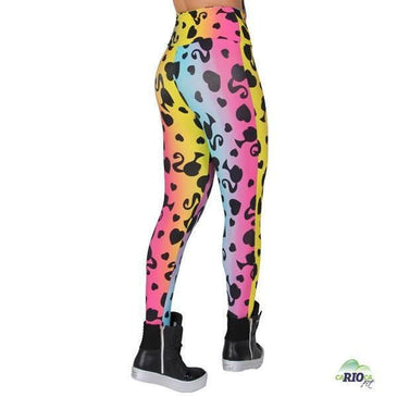 Calça Legging Fusô confeccionada em tecido de poliéster estampado.Fabricante: Carioca FitComposição: 90% Poliéster 10% Elastano 