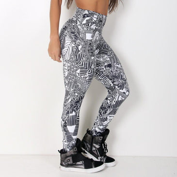 Calça legging fusô  em tecido suplex de poliamida Santa Constância                                ... 