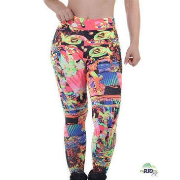 Fusô estampada poliamida light com costa em Suplex preto e cós altura média. Marca: Carioca FitComposição: 90% Poliamida 10% Elastano 