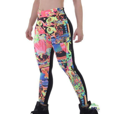 Fusô estampada poliamida light com costa em Suplex preto e cós altura média. Marca: Carioca FitComposição: 90% Poliamida 10% Elastano 