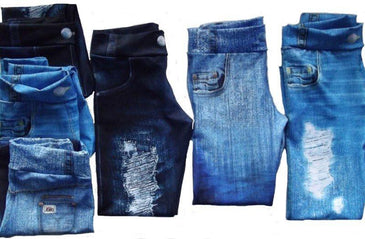 KIT COM 3 CALÇAS LEGGING INFANTIL ESTAMPADAS TIPO JEANS SUA FILHA SUPER LINDA E ELEGANTE!!!ESTAS CALÇAS ESTÃO EM ALTA NA MODAAPROVEITE PARA DEIXAR SUA FILHAMARAVILHOSA E... 