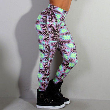 Calça legging fitness em suplex estampado Marca: carioca FitComposição: 90% Poliéster e 10% Elastano 