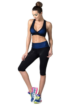 Calça Corsário Fitness co modelando o corpo feminino para correr caminhar malhar na Academia no Crossfit Funcional nas aulas de Pilates Ioga aulas de Zumba... 