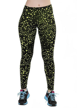  Calça Fitness Poliamida Emy Suplex Estampado modelando o corpo feminino para correr caminhar malhar na Academia no Crossfit Funcional nas aulas de Pilates Ioga aulas... 