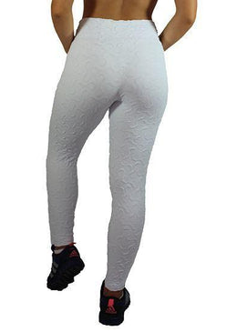 Descrição: Calça Legging com Cós Transpassado Confeccionada em tecido jacard da Santa Constância com Desenho inovador, em relevo e com arte que denota o equilíbrio, as Finas... 