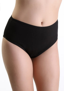 Calça  cotton  lisa básica,  cintura alta,  lateral larga,  elástico  cintura  e  perna.  Composição:  92%  algodão  8%  elastano  forro  100%  algodão.   