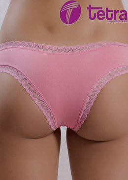 Calcinha de Microlight Lisa com Renda 1390 Detalhes do Produto Calça de Romantic Lisa 1390. Calcinha de microlight lisa com renda de 15mm no cós... 