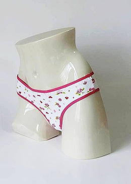 Calcinha em cotton estampada super confortável. 