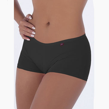 Cueca Boxer Feminina Microfibra (und) Super Fina, Não Marca Na Roupa!!!A Calcinha ideal para te acompanhar na academia com calça legging, festas com vestido entre outras ocasiões... 