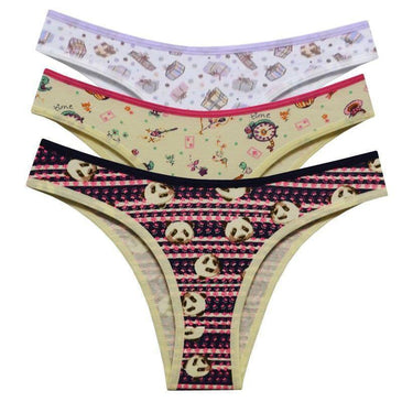 Calcinha em cotton.Composição: 90% algodão 10% elastano fundo 100% algodão  
