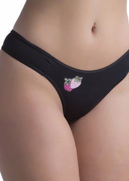 Calcinha composta por 90% de poliéster e 10% de elastano. Lisa e com um patch  na lateral, dando um detalhe lindo e moderno na calcinha. Forro 100% em... 