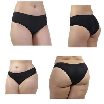 Calça modelo cueca feminina . confeccionada  microfibra lisa, cintura  elástico embutido tecido extremamente macio e confortável. Para finalizar possui um laço de cetim na frente.... 