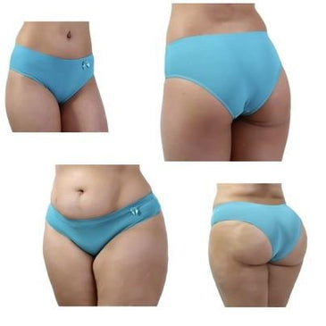 Calça modelo cueca feminina . confeccionada  microfibra lisa, cintura  elástico embutido tecido extremamente macio e confortável. Para finalizar possui um laço de cetim na frente.... 