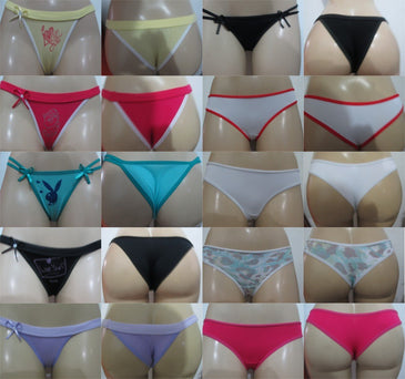 o kit contém tangas de cós largo <==(Maioria) e tangas com cós fino, não é possível escolher só um tipo, nem os modelos, eles variam... 