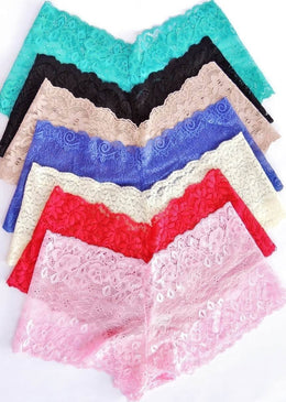 Tanga Calesson Com Renda Antialérgica 50 unidades   Preço de Atacado Ótimo Material ótimo preço imperdível! Cores aleatórias DO P AO GG 