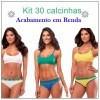 Todas as  Calcinhas anunciadas são produtos testados e aprovados, garantimos a qualidade de fábrica. Aqui é o  lugar certo, o melhor atacado de cuecas online do Brasil. Calcinha de... 