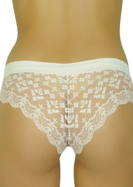 LINDO CALEÇON TODO DE RENDA COM CÓS EM MICROFIBRA, EXCELENTE MODELO, NÃO MARCA NA ROUPA. COMPOSIÇÃO:83% POLIAMIDA17% ELASTANOFORRO 100% ALGODÃO 