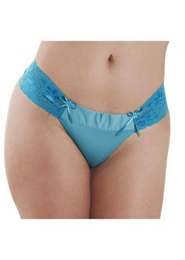Lindo modelo de fio dental com a lateral em renda! Leva uma pala drapeada na parte superior e dois lacinhos na lateral. Confeccionada em microfibra... 
