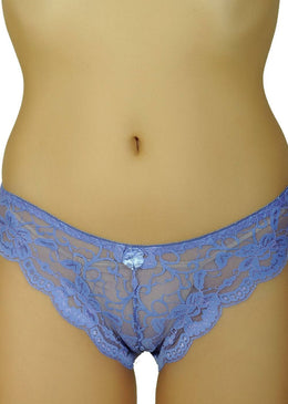 Tanga toda feita em renda com elástico na cintura, super confortável e ideal para o dia dia. Composição:83% Poliamida17% Elastano100% Forro de Algodão 