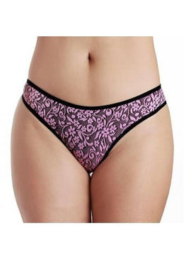 Tanga super linda, toda de renda no bumbum!! Veste muito bem, valoriza o corpo!! 